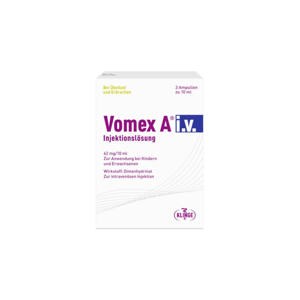 VOMEX A i.v. Injektionslösung 3X10 ml Injektionslösung