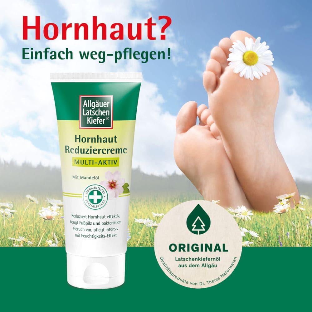 Allgäuer Latschenkiefer Hornhaut Reduziercreme Multi-Aktiv 100 ml Creme