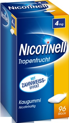 NICOTINELL 4mg Tropenfrucht 96 St Kaugummi