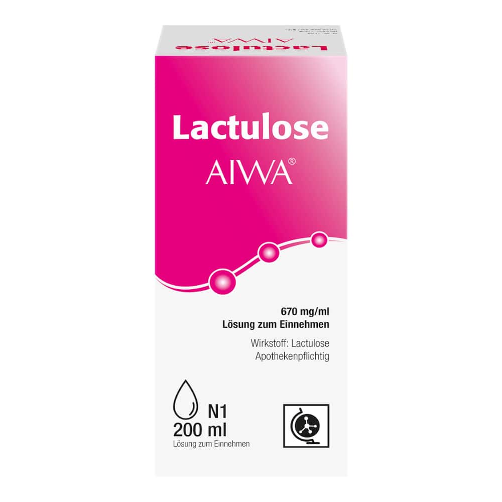 Lactulose AIWA 670mg/ml 200 ml Lösung zum Einnehmen