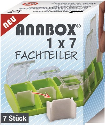 Anabox 1x7 Fachteiler 1 St