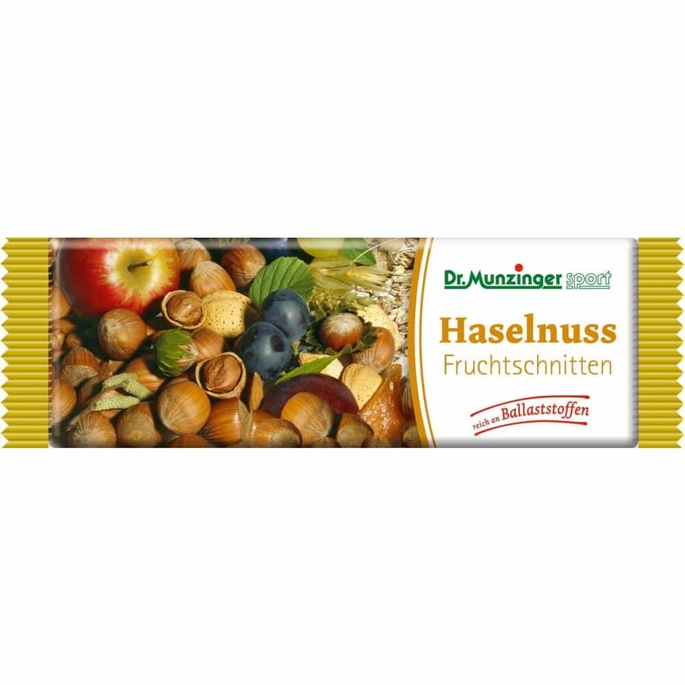 DR.MUNZINGER Fruchtschnitte Haselnuss 50 g