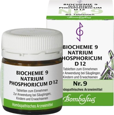 BIOCHEMIE 9 Natrium phosphoricum D 12 Tabletten 80 St Tabletten