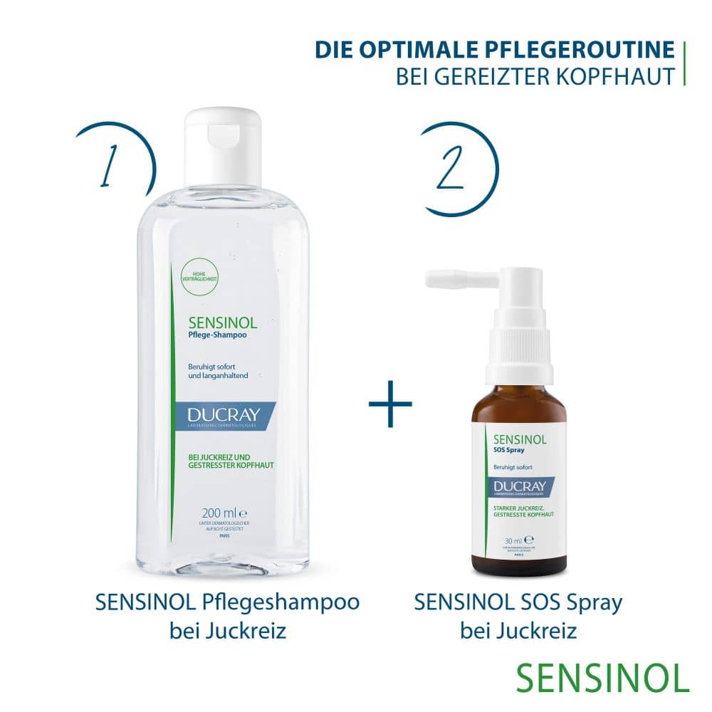 DUCRAY SENSINOL Pflegeshampoo bei Juckreiz 200 ml Shampoo