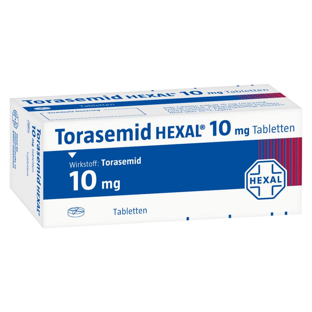 Torasemid HEXAL 10mg 100 St Tabletten