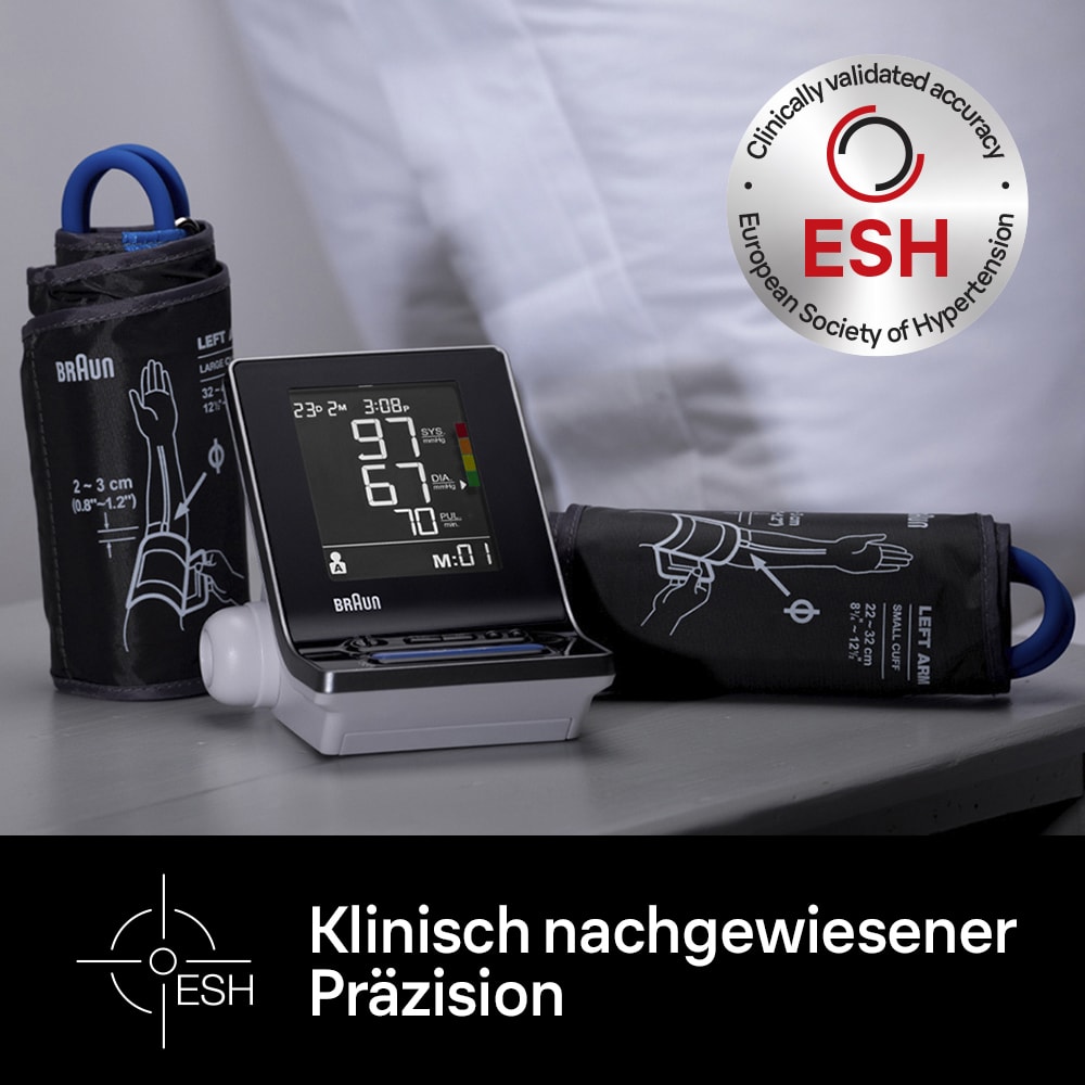 BRAUN ExactFit 3 Oberarm-Blutdruckmessgerät Bua6150  1 St