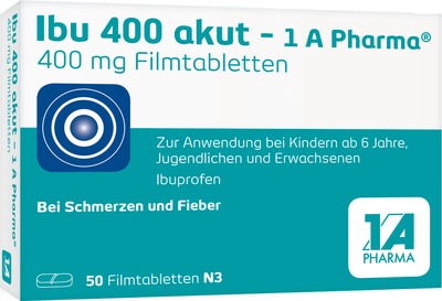 Ibu 400 akut - 1A Pharma  50 St Filmtabletten