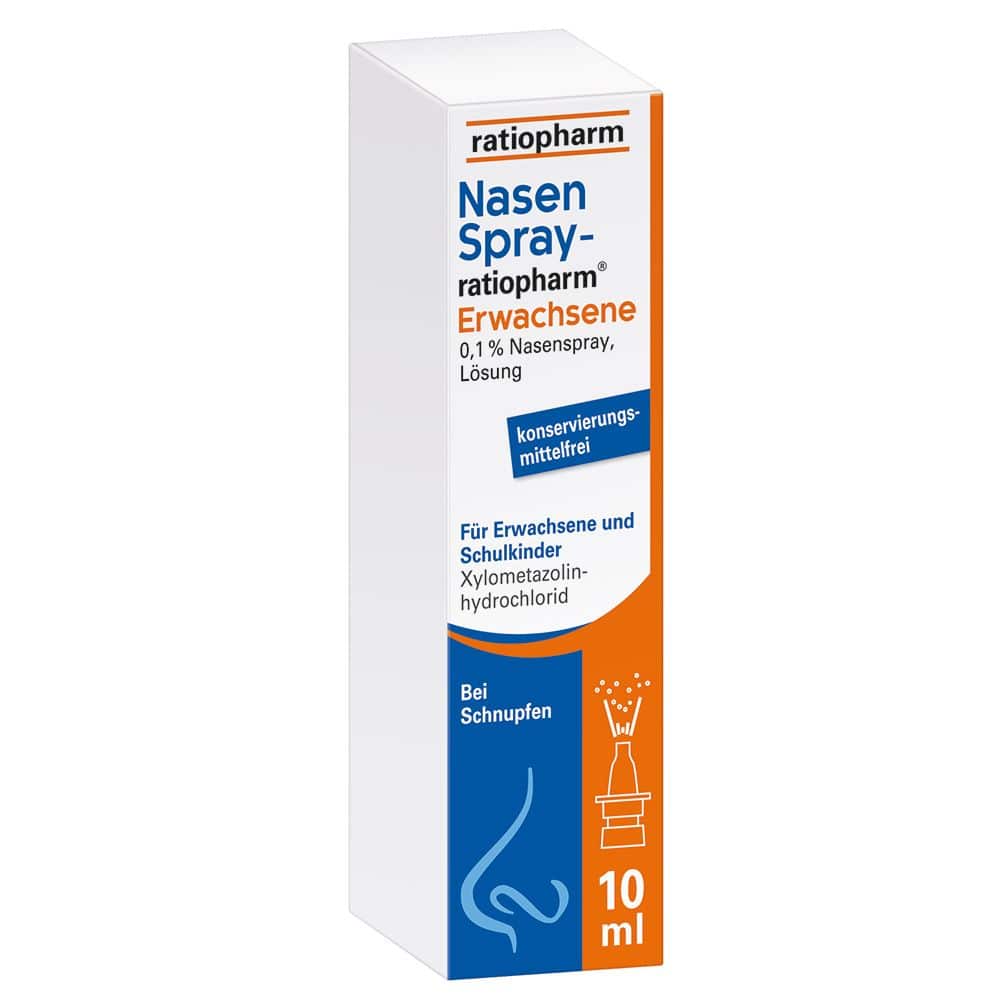 NasenSpray-ratiopharm Erwachsene & Schulkinder 10 ml Nasenspray