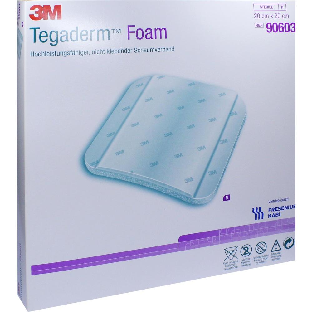 TEGADERM Foam Verband FK 20x20 cm 90603 5 St Verband