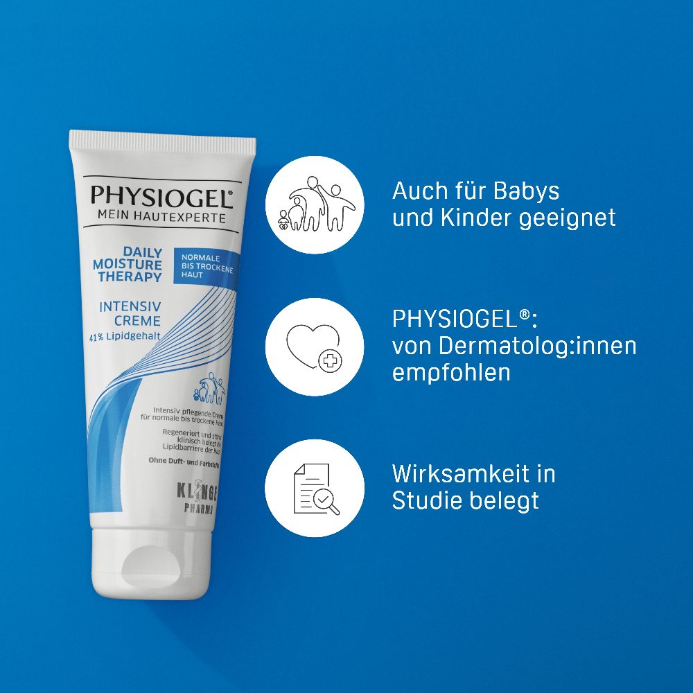 PHYSIOGEL Daily Moisture Therapy Intensiv Creme normale bis trockene Haut  100 ml Creme