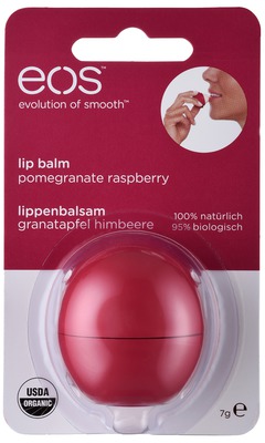 EOS Organic Lippenbalsam Granatapfel Himbeere Blister 1 St Balsam