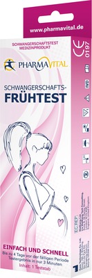 PHARMAVITAL Schwangerschafts-Frühtest 1 St Teststäbchen