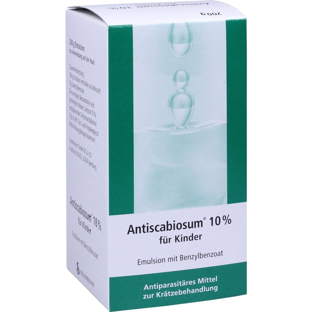 Antiscabiosum 10% für Kinder 200 g Emulsion