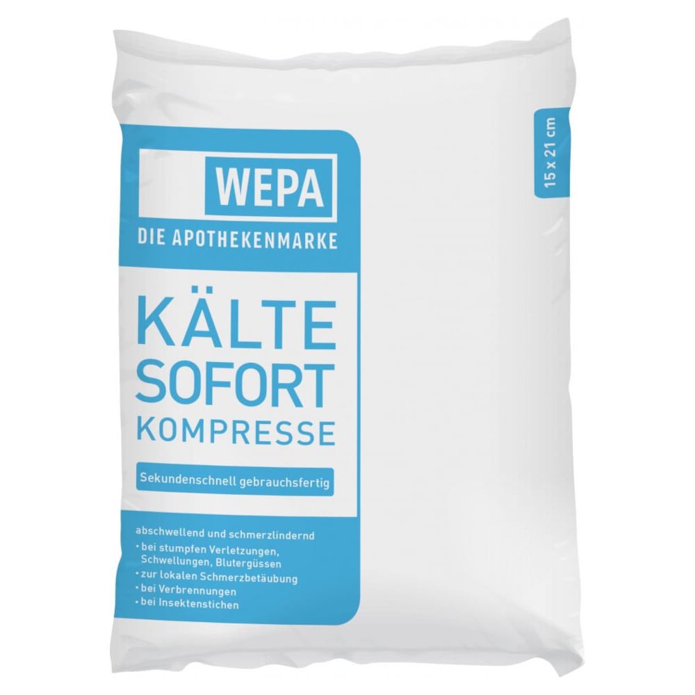 KÄLTE SOFORT Kompresse 15x21 cm 1 St Kompressen