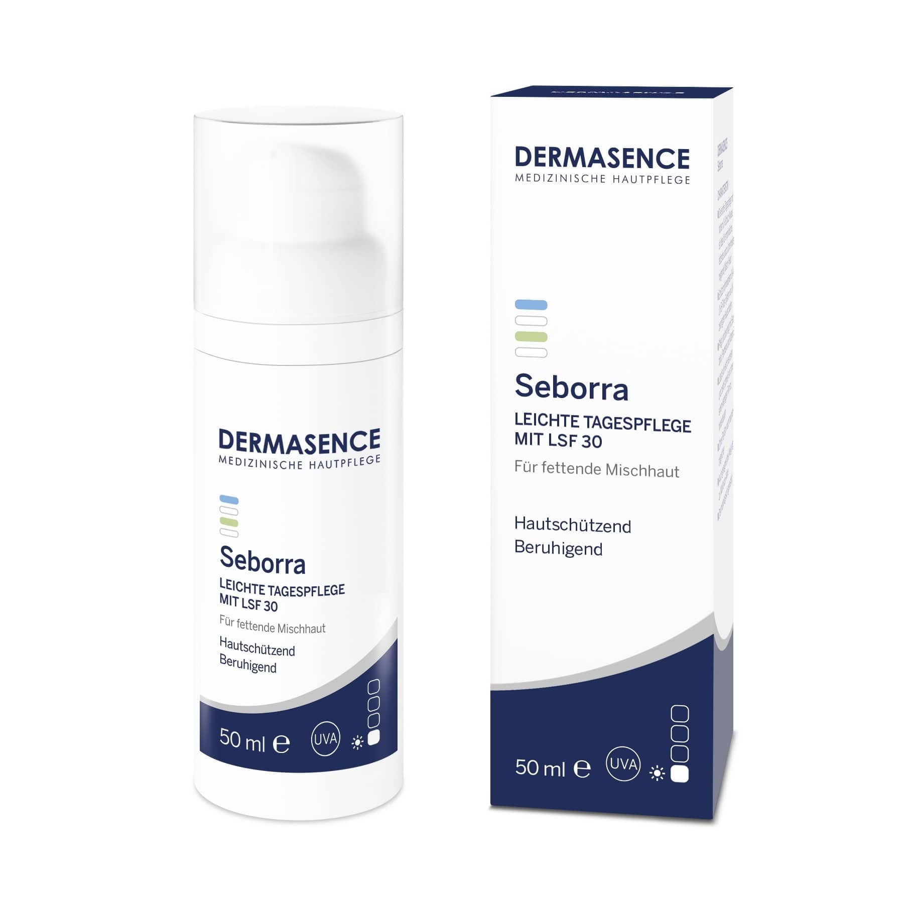 DERMASENCE Seborra LEICHTE TAGESPFLEGE MIT LSF 30 50 ml Creme