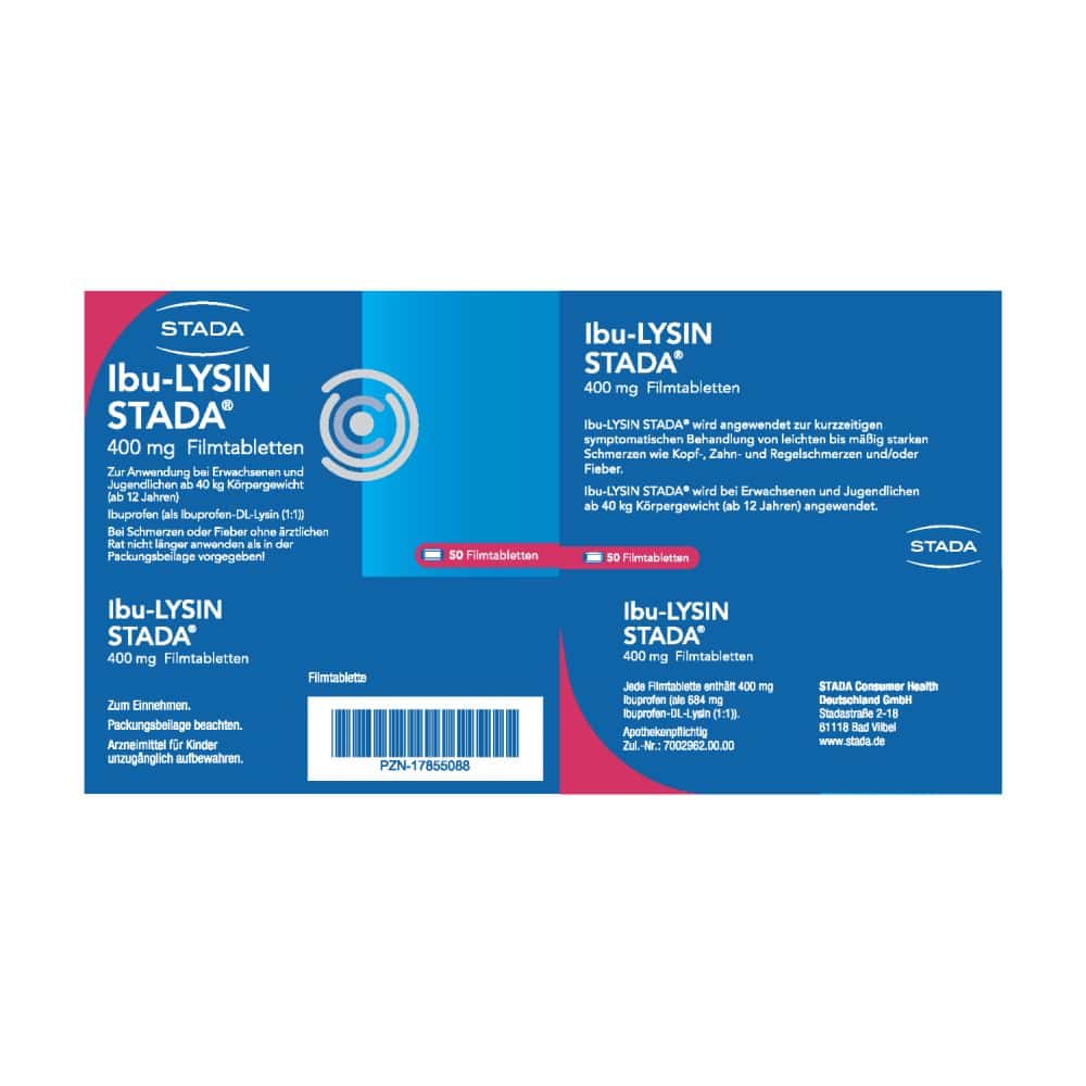 Ibu-LYSIN STADA 50 St Filmtabletten