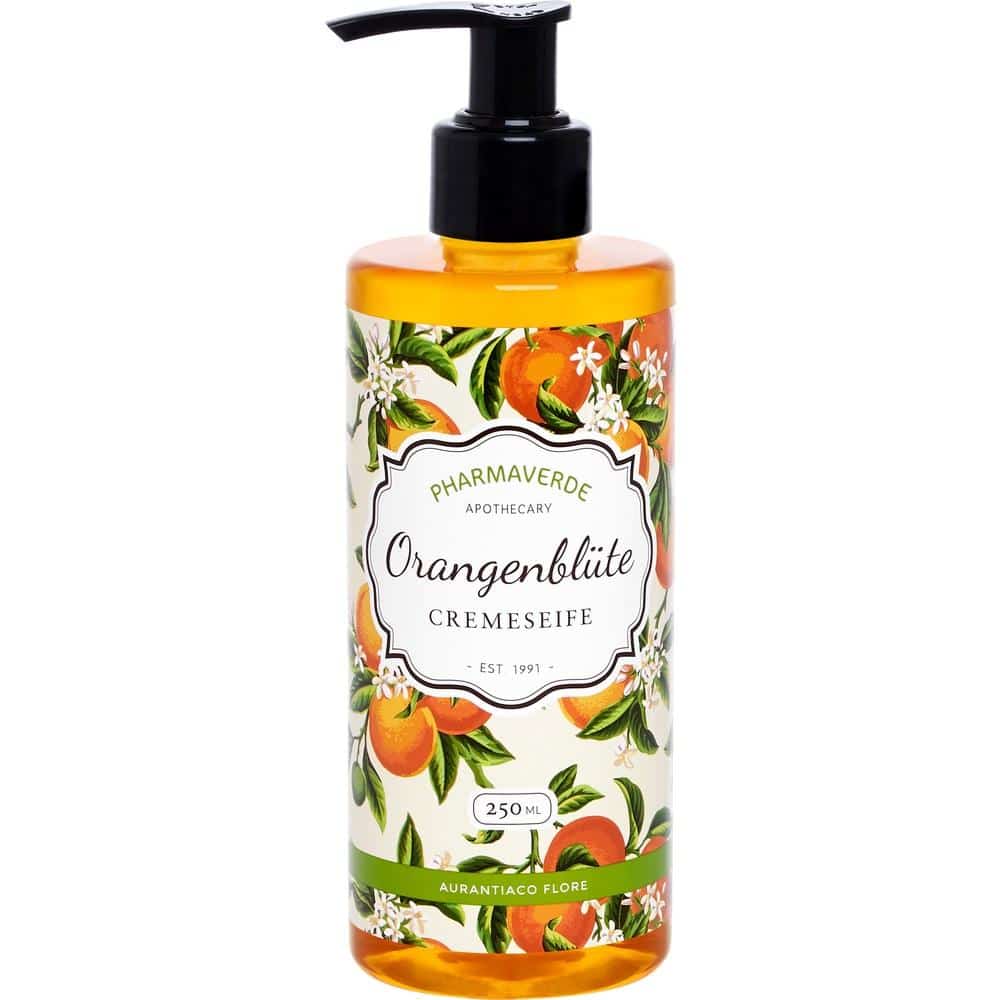 PHARMAVERDE Orangenblüte Cremeseife 250 ml Seife