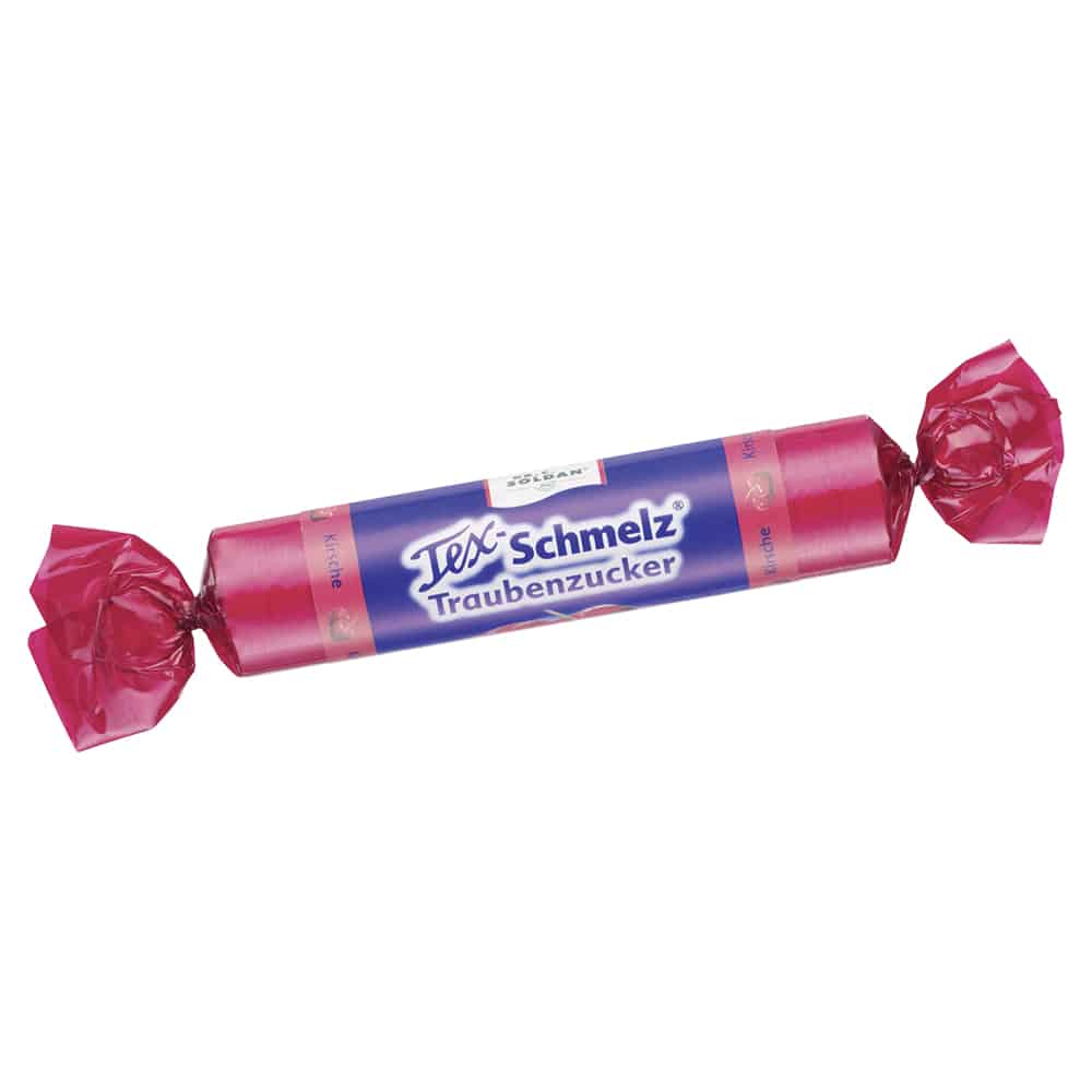 SOLDAN Tex Schmelz Traubenzucker Kirsche 33 g