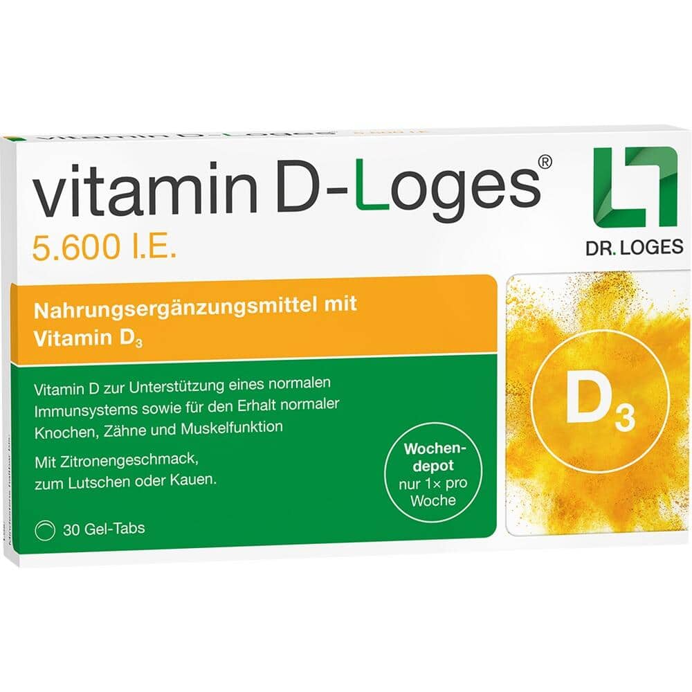 vitamin D-Loges 5.600 I.E.  30 St Kautabletten