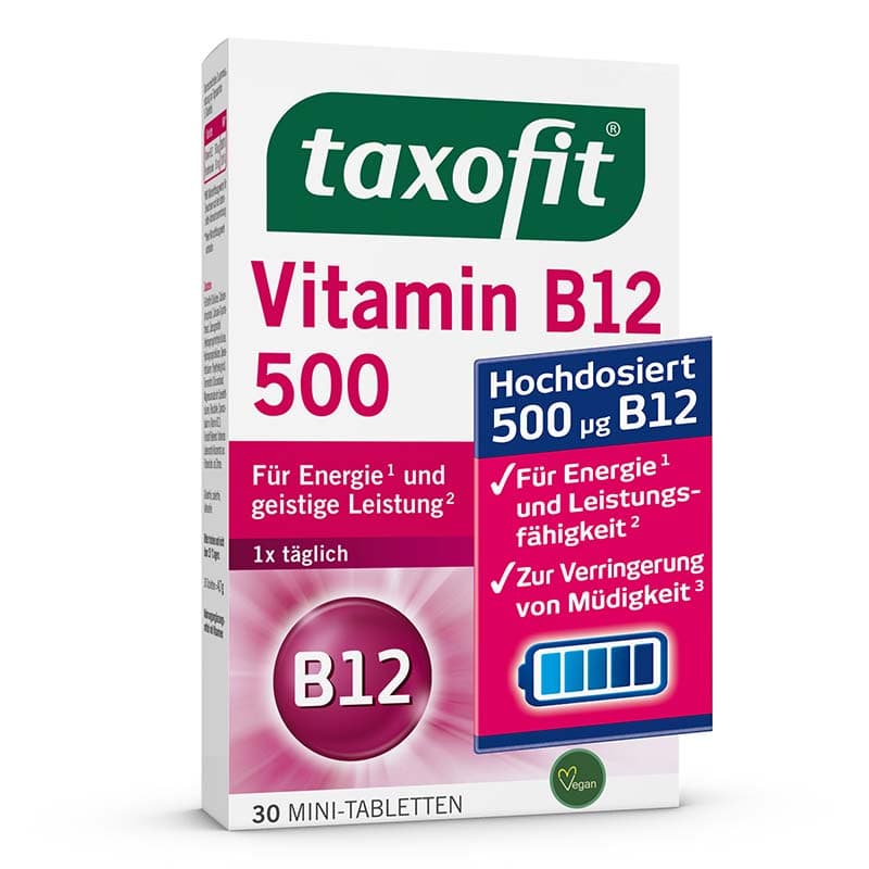 taxofit Vitamin B12 500 30 St Tabletten