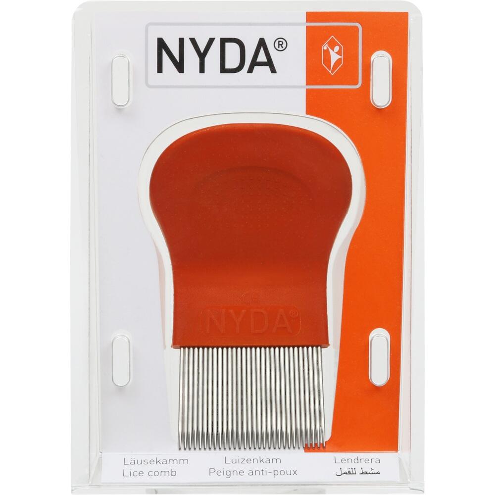 NYDA Läuse- und Nissenkamm Metall  1 St