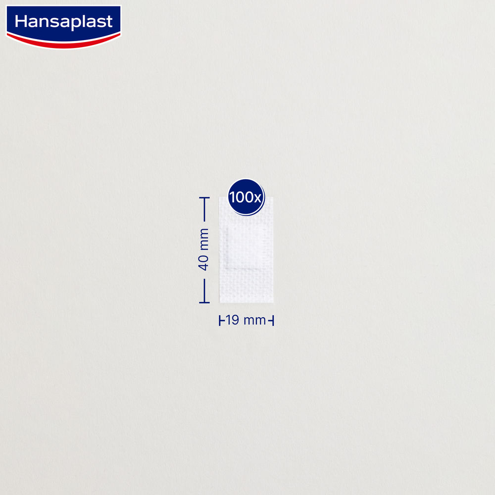 Hansaplast INJECTION PFLASTER SENSITIVE 1,9 x 4cm 100 St Pflaster