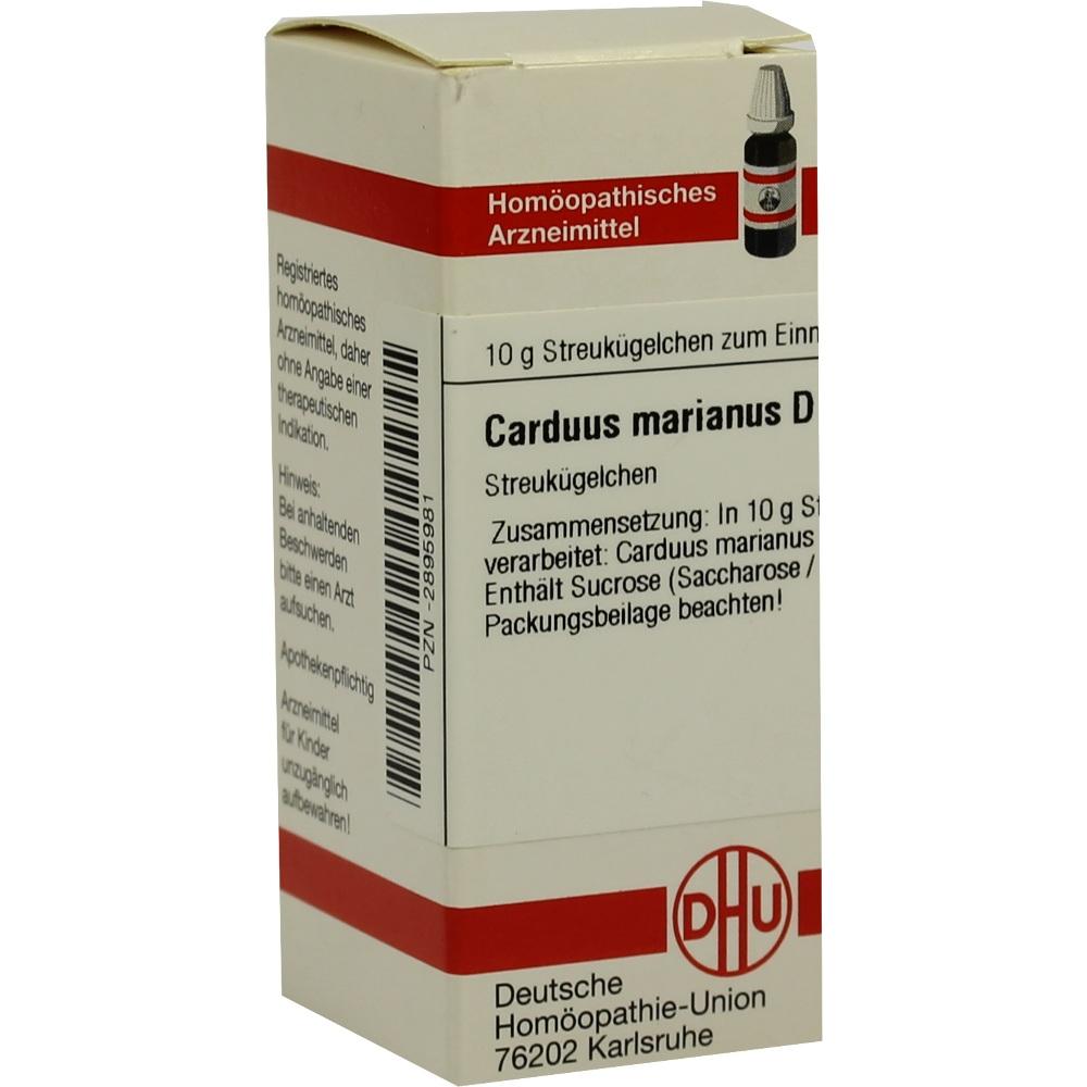 CARDUUS MARIANUS D 2 Globuli 10 g Globuli
