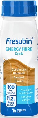 Fresubin Energy Fibre Trinknahrung Karamell  6X4X200 ml Lösung
