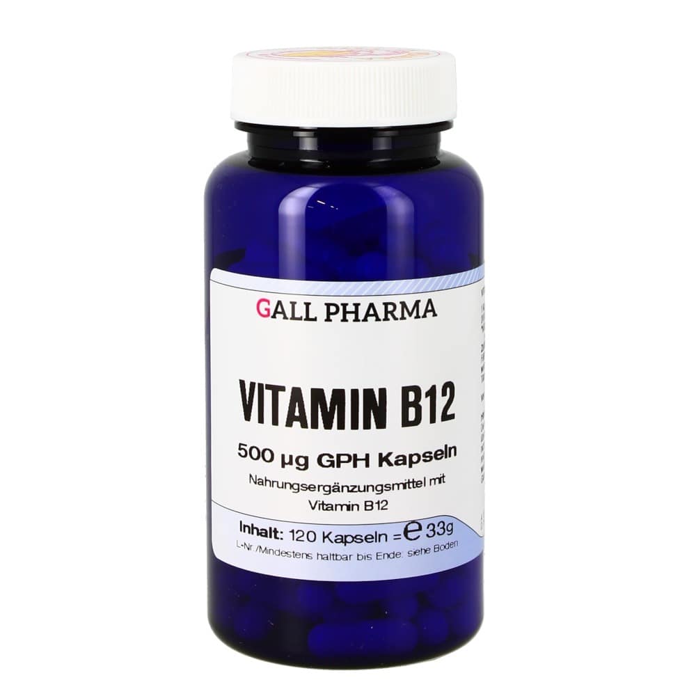 Vitamin B12 500 µg Gph Kapseln 120 St Kapseln