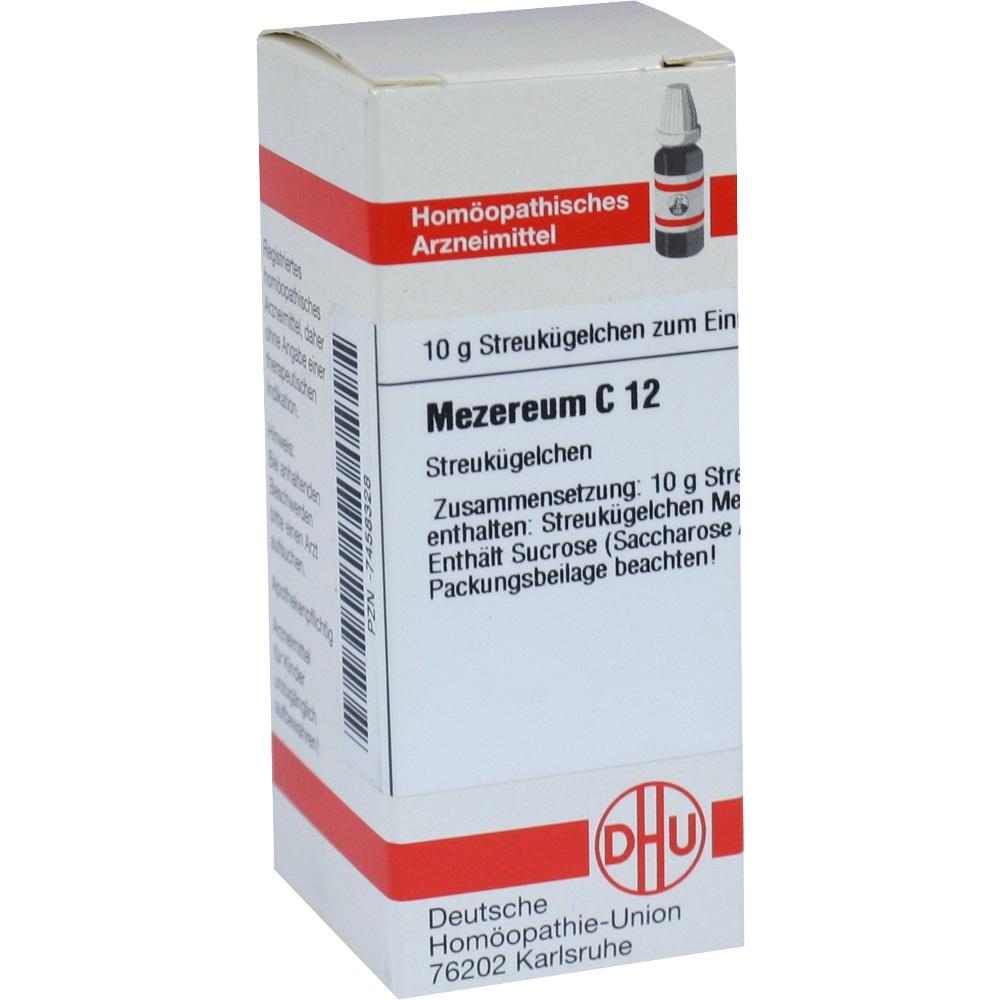 MEZEREUM C 12 Globuli 10 g Globuli