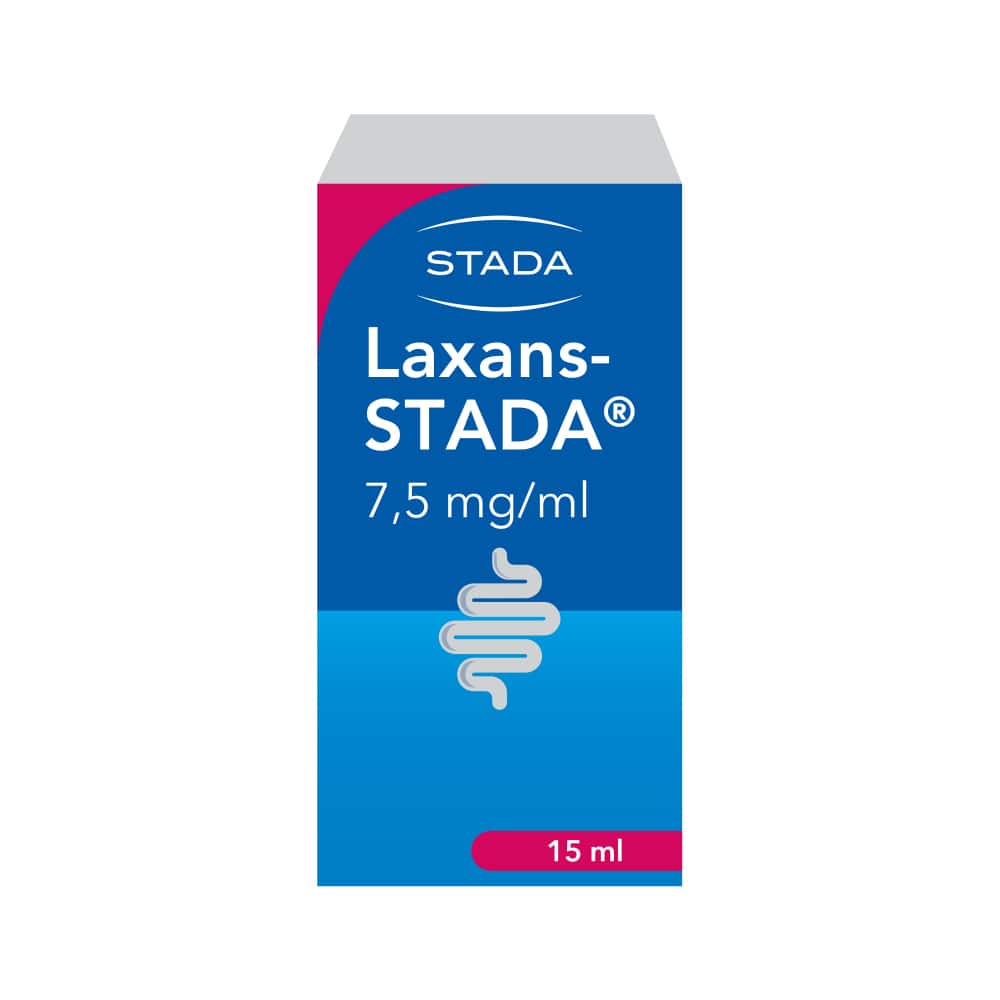 Laxans-STADA 7,5mg/ml 15 ml Tropfen zum Einnehmen
