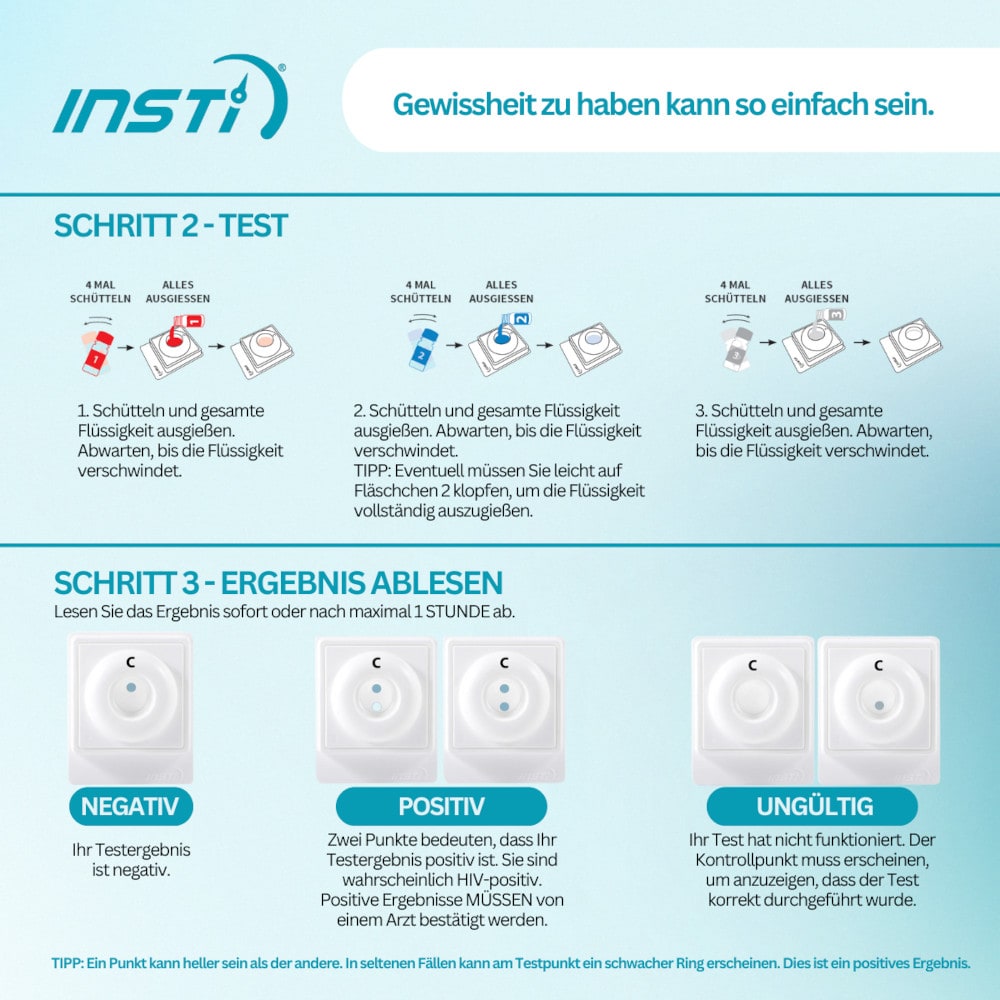 Hiv-Selbsttest Insti 1 St Test