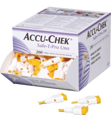 ACCU-CHEK Safe T Pro Uno II Lanzetten 200 St Lanzetten