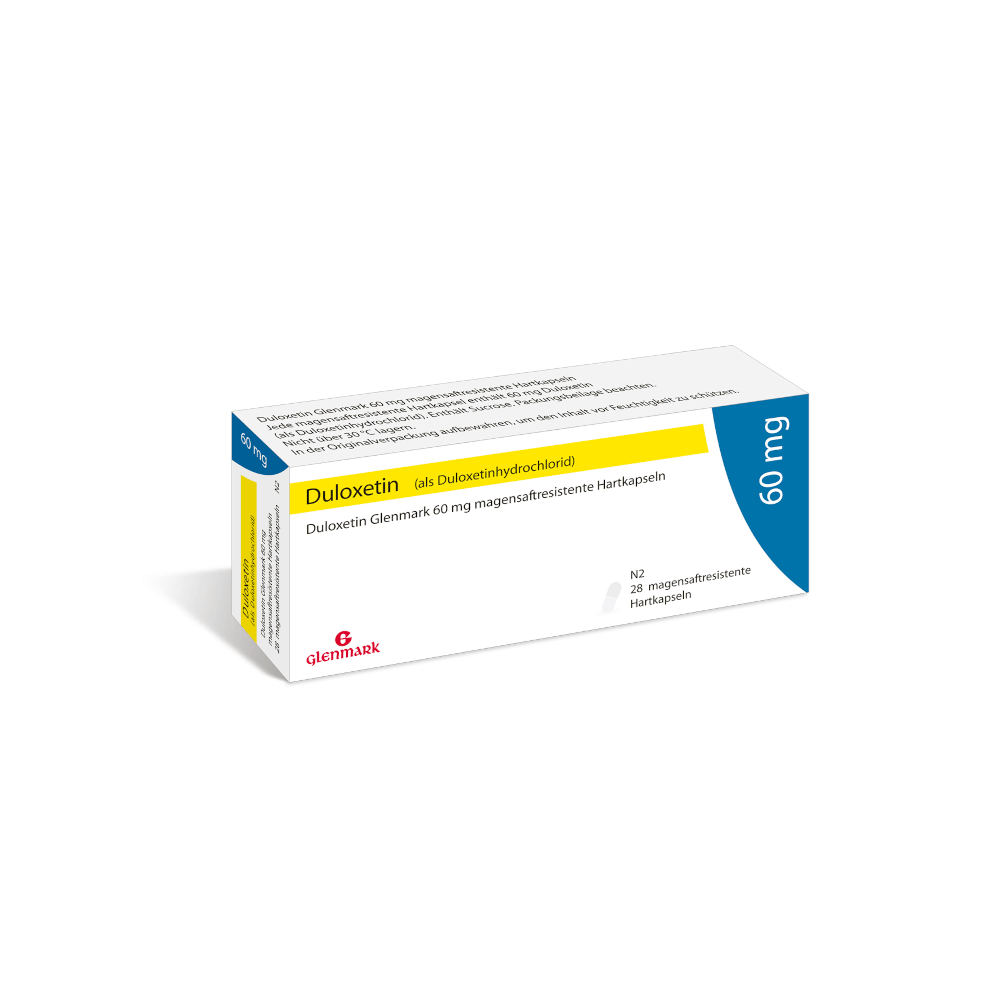 Duloxetin Glenmark 60mg 98 St Magensaftresistente Hartkapseln