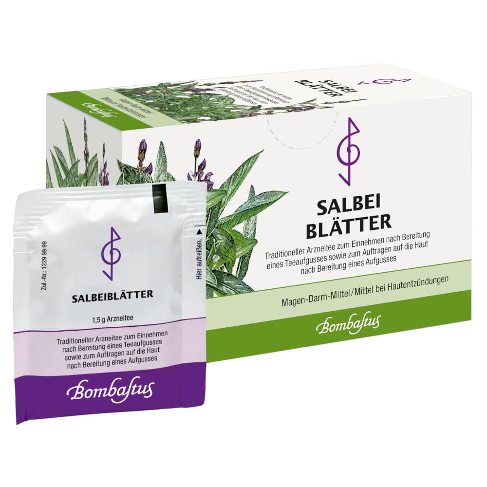 SALBEIBLÄTTER Tee Filterbeutel 20X1.5 g Filterbeutel
