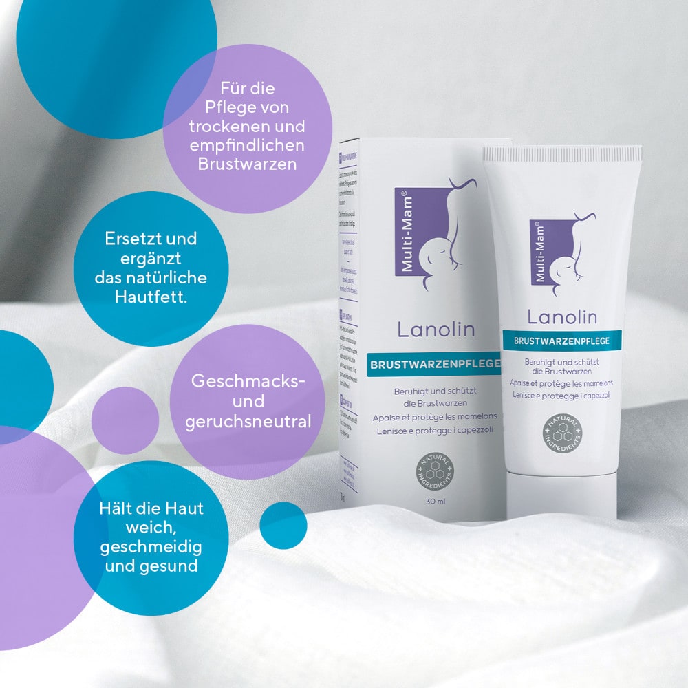 Multi-Mam Lanolin BRUSTWARZENPFLEGE 30 ml Salbe