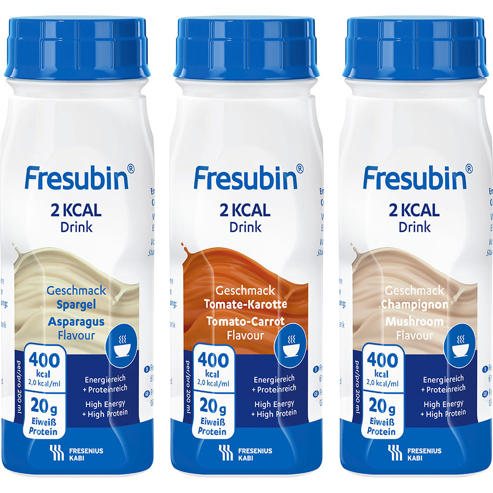 Fresubin 2 kcal  Trinknahrung Mischkarton herzhaft  24X200 ml Flüssigkeit