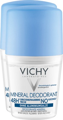 VICHY DEO Roll-on Mineral 48h ohne Aluminium  50 ml Creme