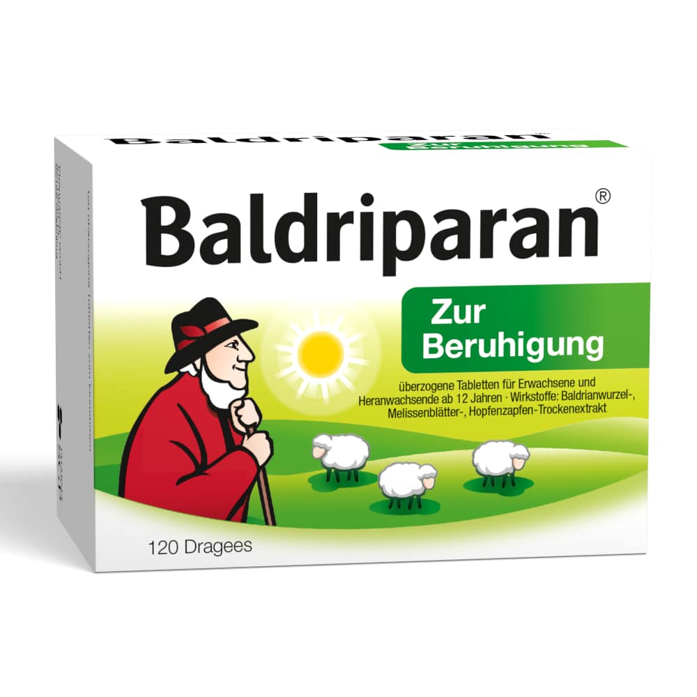 Baldriparan Zur Beruhigung 120 St Überzogene Tabletten