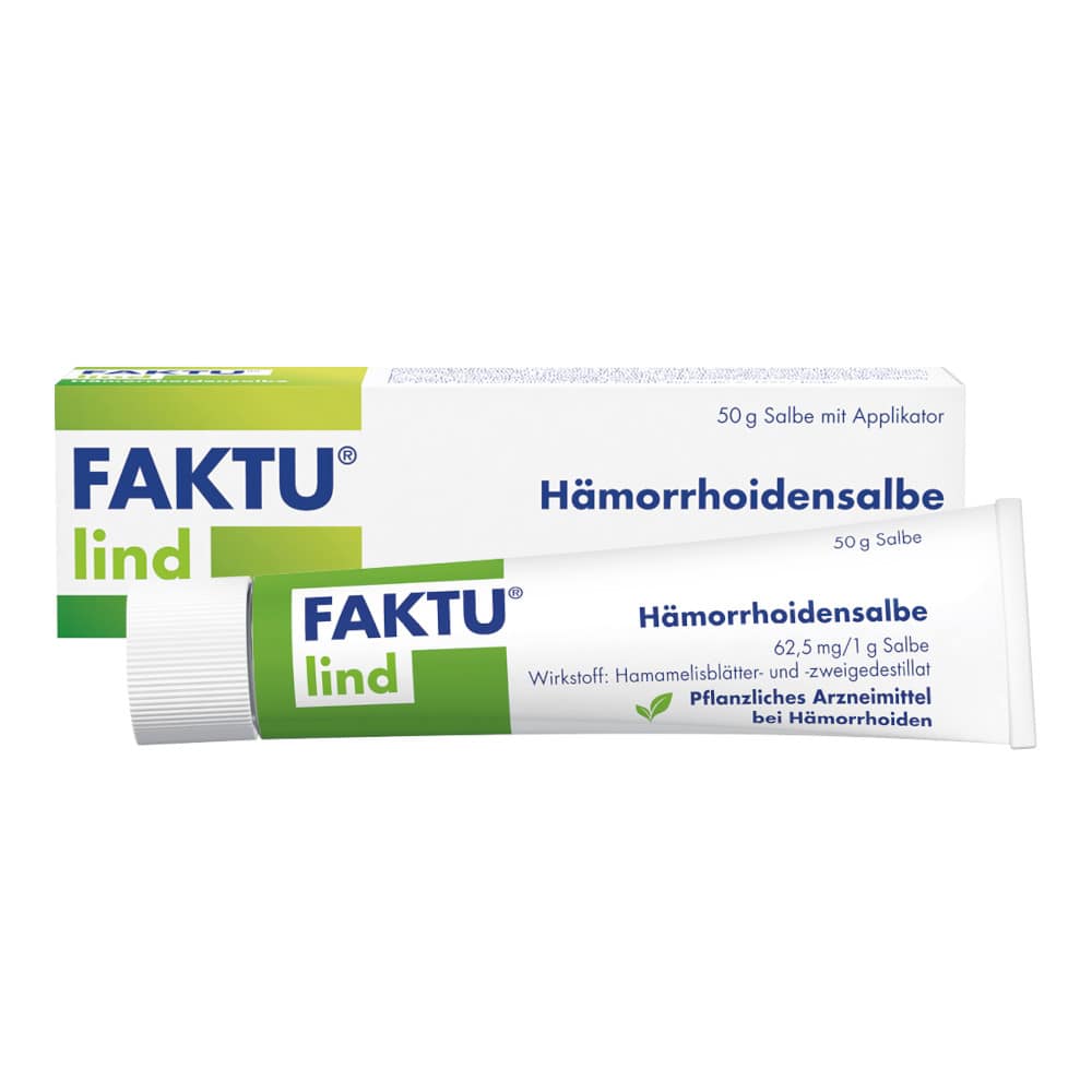 FAKTU lind Hämorrhoidensalbe 50 g Salbe