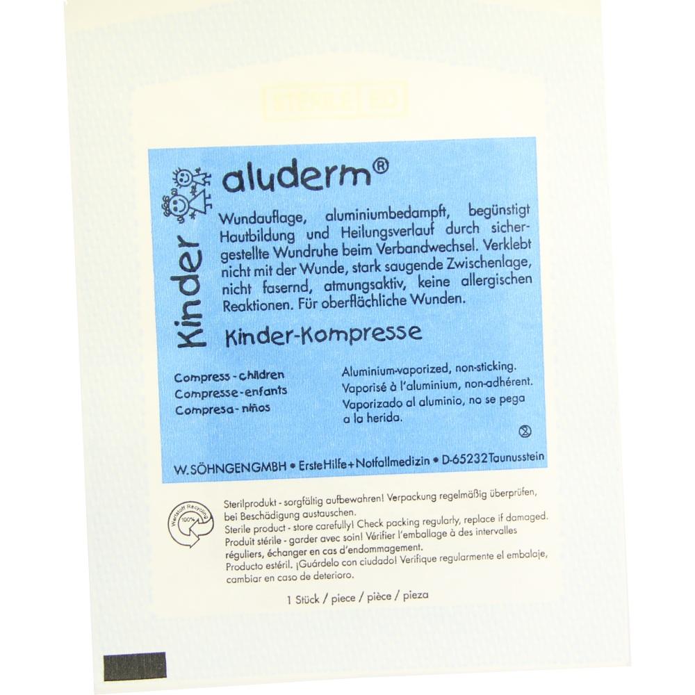 ALUDERM Kinder Kompressen 6x8 cm 1 St Kompressen