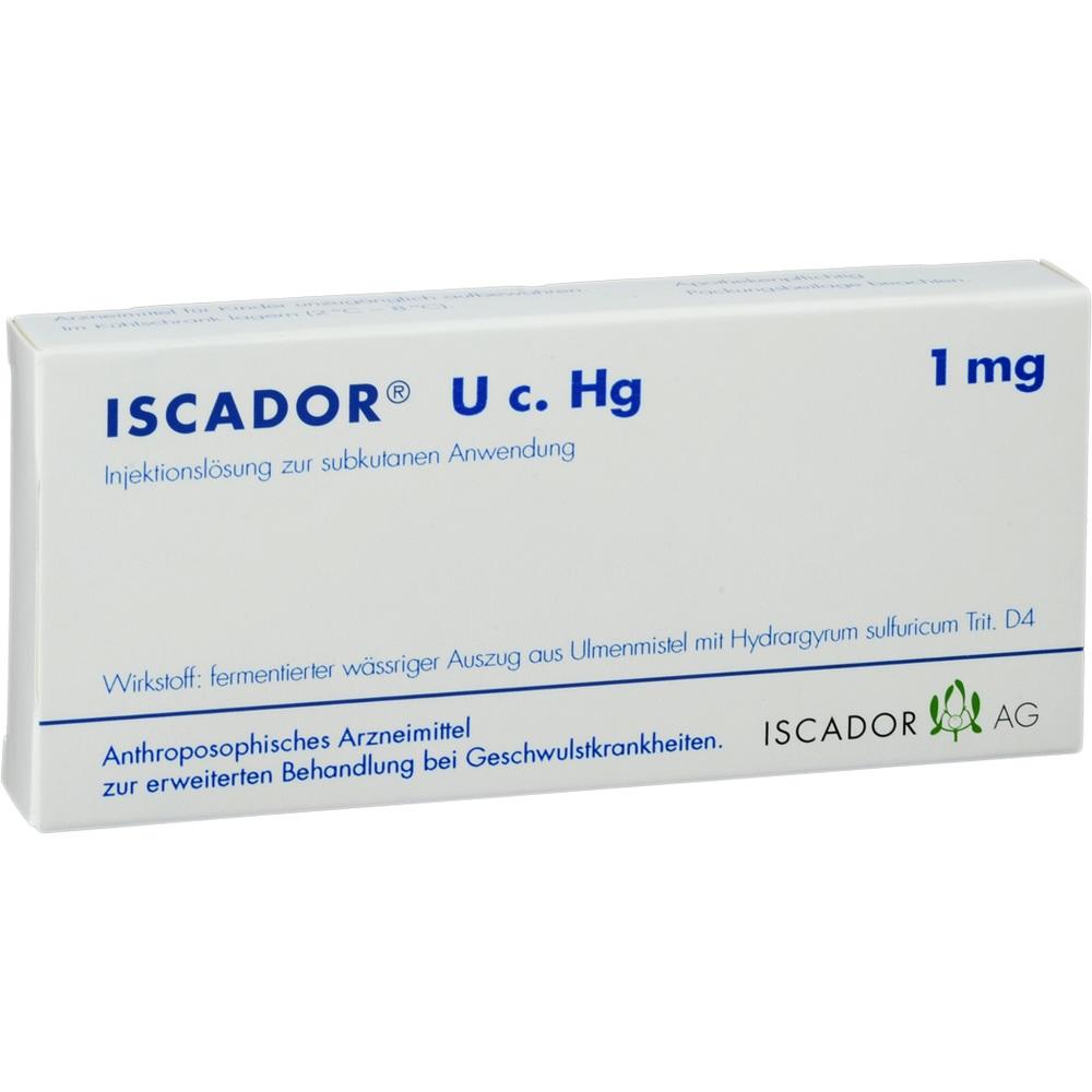 ISCADOR U c.Hg 1 mg Injektionslösung 7X1 ml Injektionslösung