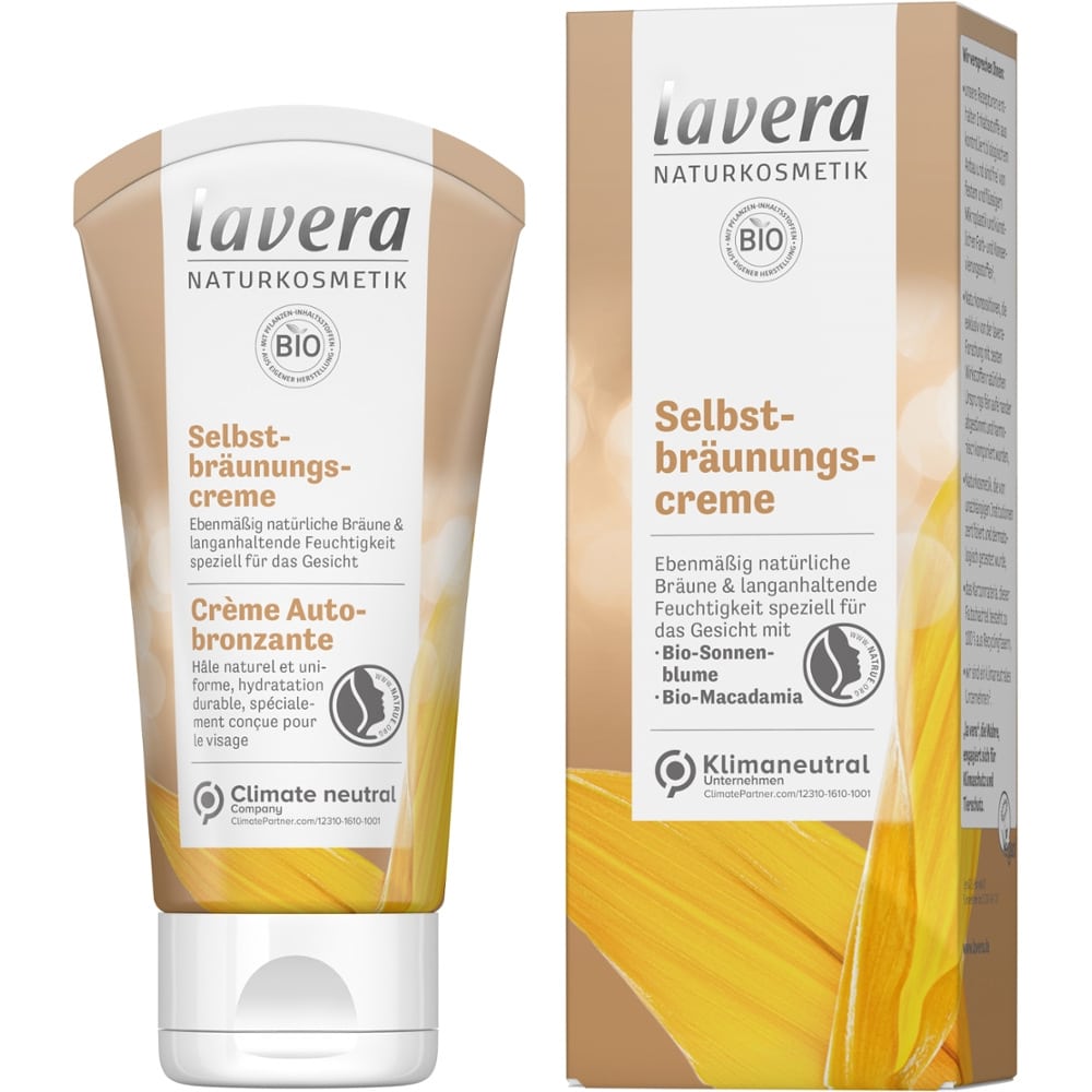 Lavera Selbstbräunungscreme Gesicht 50 ml Creme