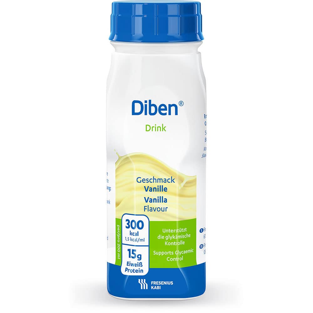 Diben DRINK Trinknahrung Vanille 24X200 ml Flüssigkeit
