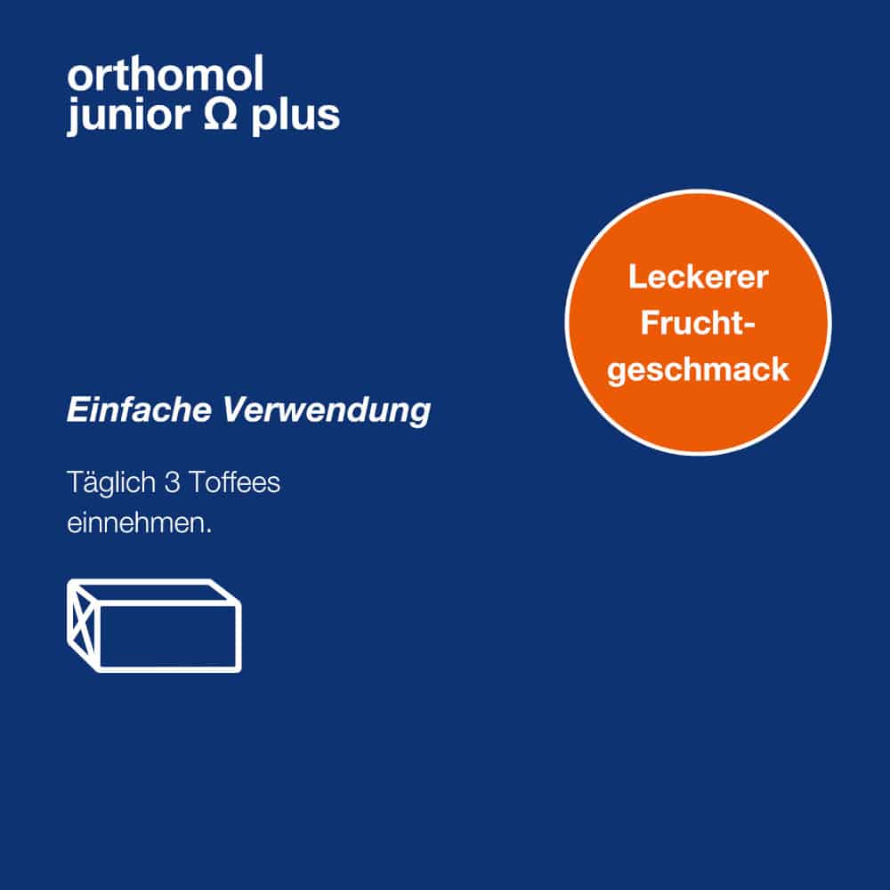 orthomol junior Omega plus  90 St Kaudragees