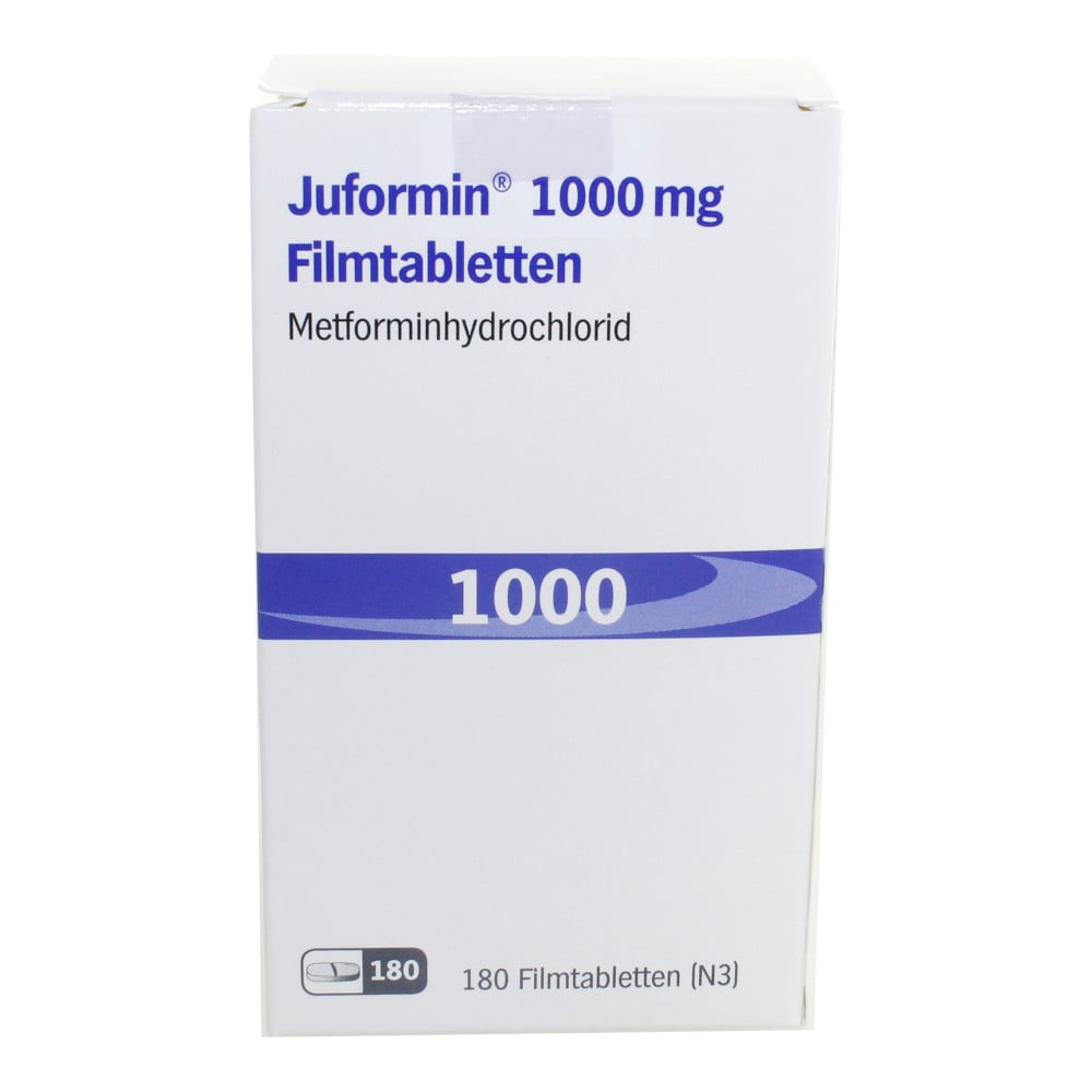 Juformin 1000mg 180 St Filmtabletten