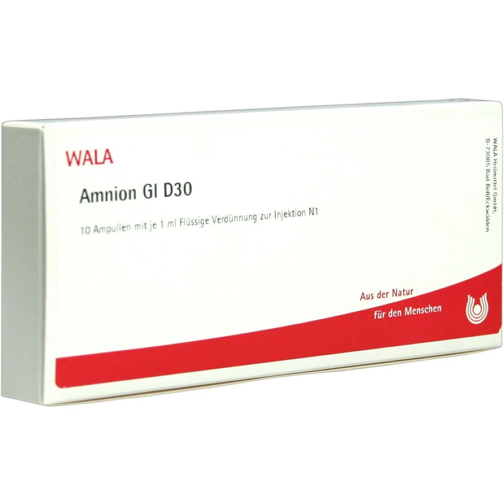 WALA Amnion GL D 30 Ampullen 10X1 ml Ampullen