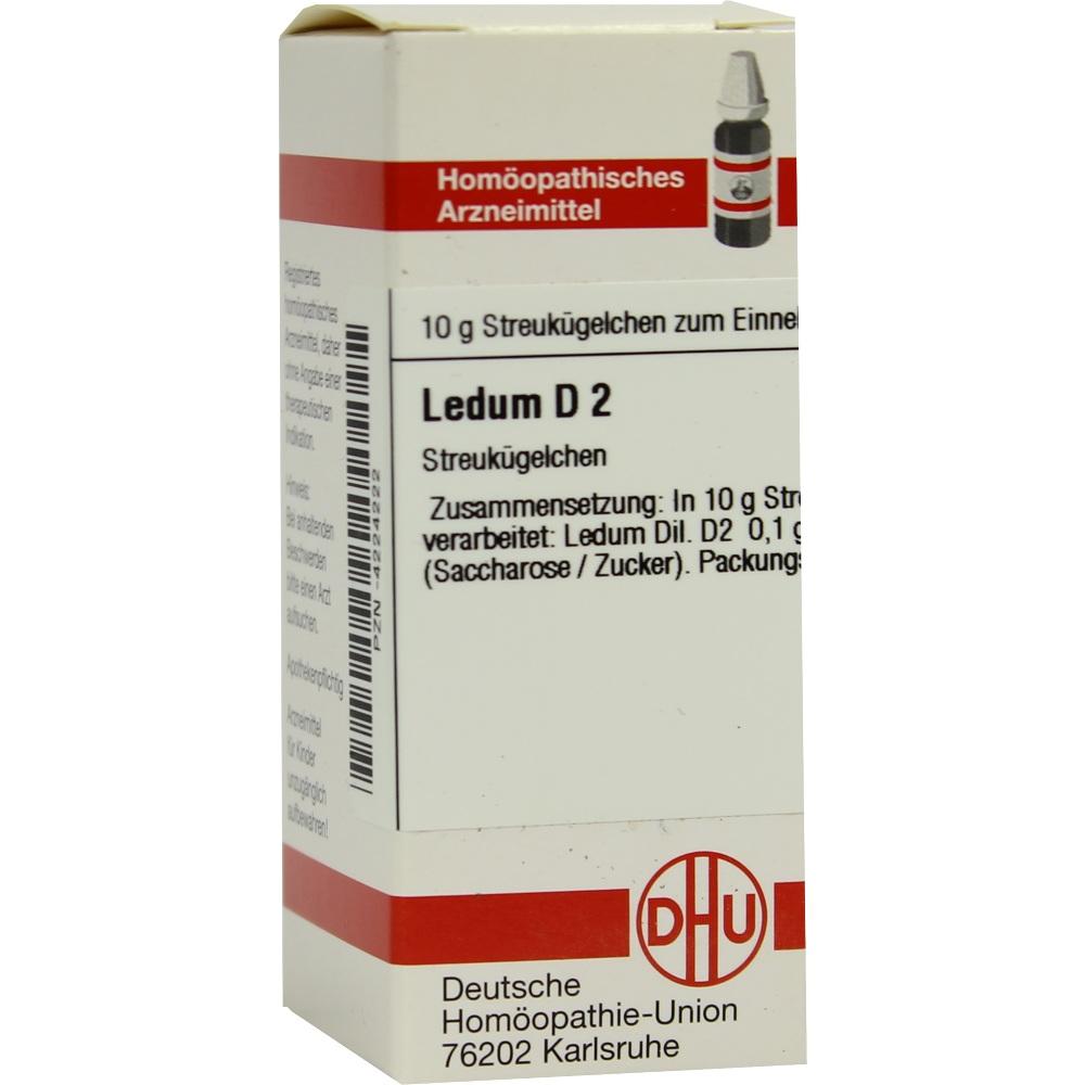LEDUM D 2 Globuli 10 g Globuli