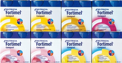 Fortimel Compact 2.4 Trinknahrung Mischkarton 8X4X125 ml Flüssigkeit