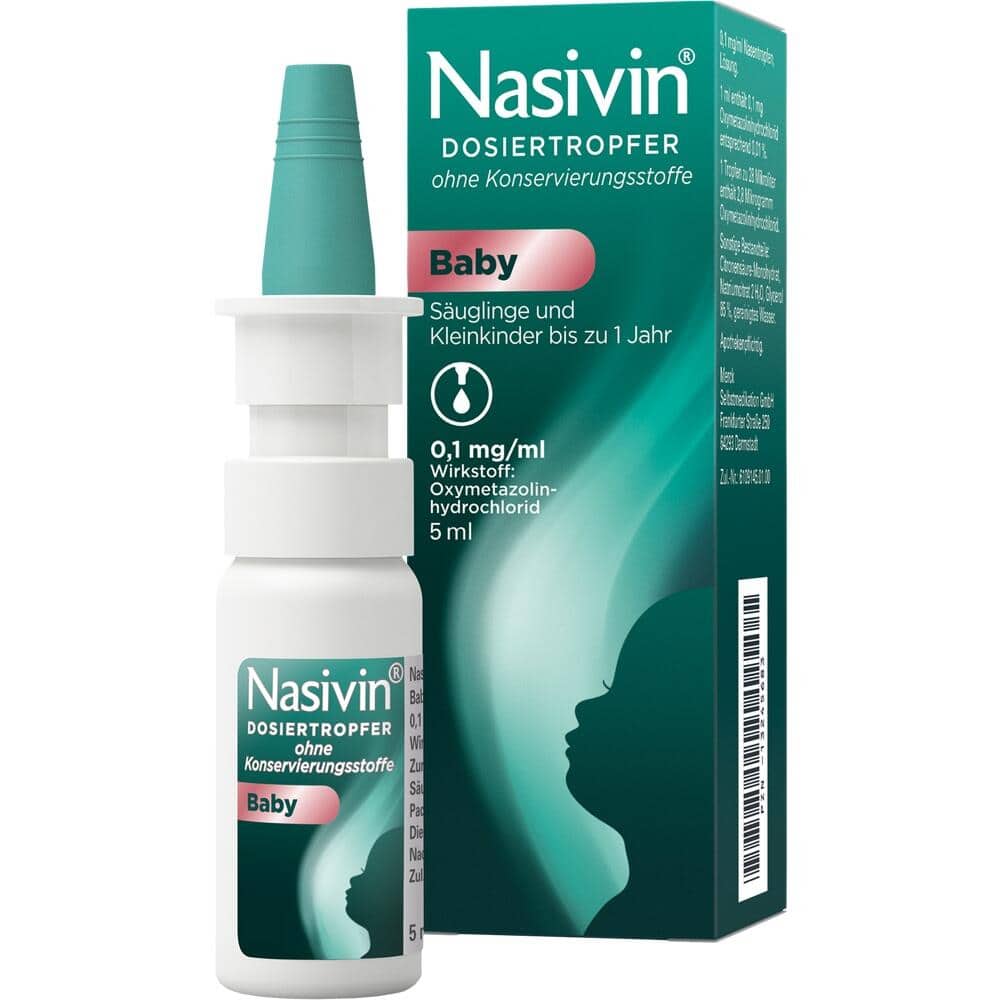 Nasivin DOSIERTROPFEN Baby  5 ml Nasentropfen